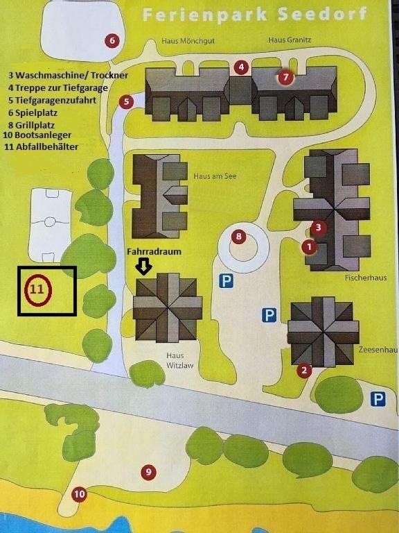 Ferienwohnung Granitzblick 3 Mit Wintergarten Und Seeblick Seedorf  Kültér fotó